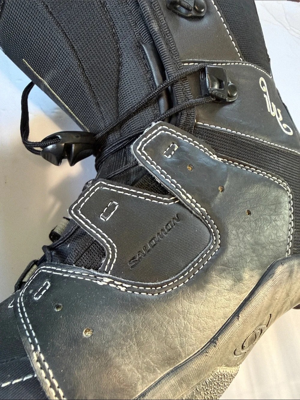 Salomon Women's Black Winter Snowboard Boots